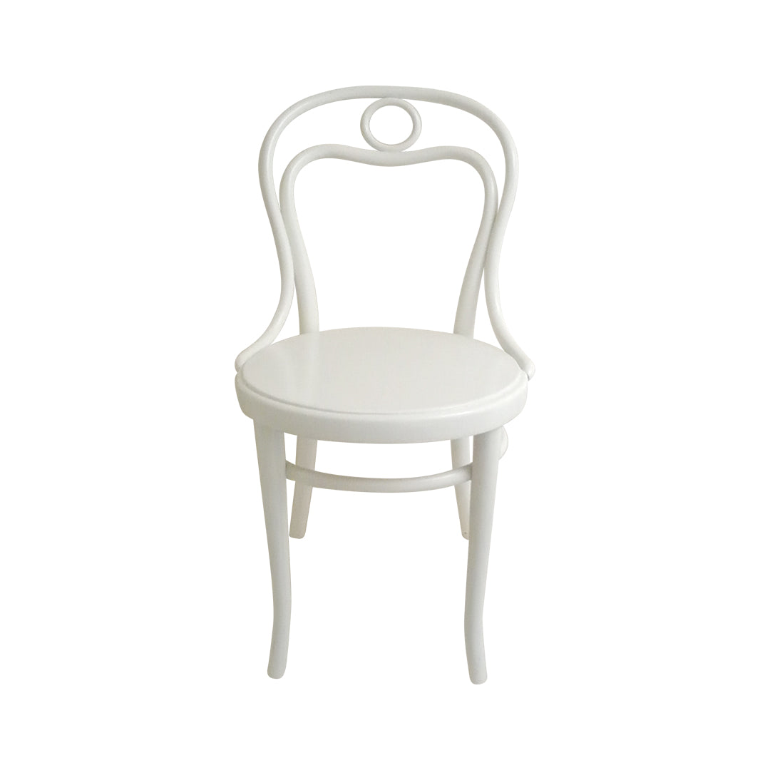 Vintage witte Thonet stoel - RELIVING