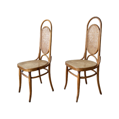 2 X Thonet - 207R "Lange Jan" Prijs/Set