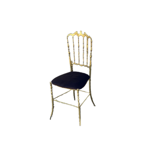 4 Chiavari Brass Chairs By Giuseppe Gaetano Descalzi