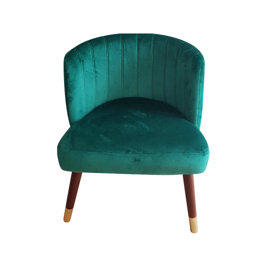 Velvet Groene Fauteuil - RELIVING