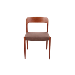 6 Niels Moller Eetkamer Stoelen Model 75 Denemarken 1960