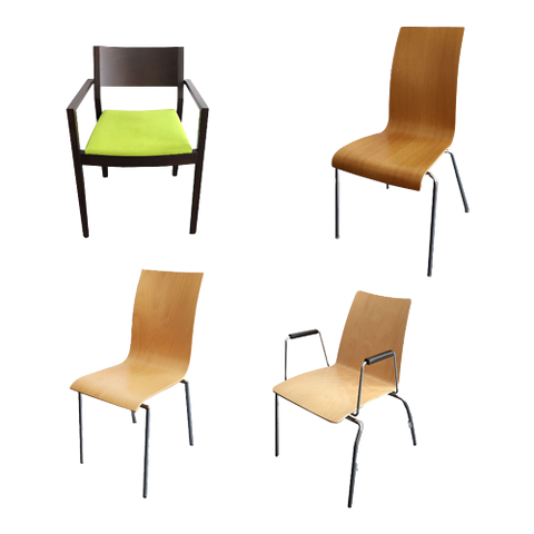 Aanbieding 4 Design Office Stoelen