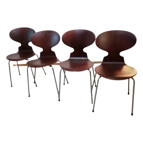 Ant Dining Chairs By Arne Jacobsen For Fritz Hansen, 1950S, Set Of 4 | Design