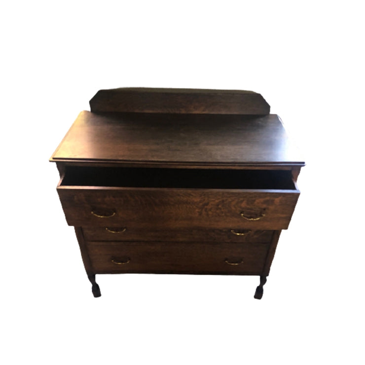 Antiek Eiken Ladenkastje Dressoir Commode Kaptafel