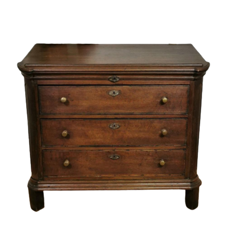 Antieke Franse Secretaire, Wandkast, Ladekast Bureau | Commode