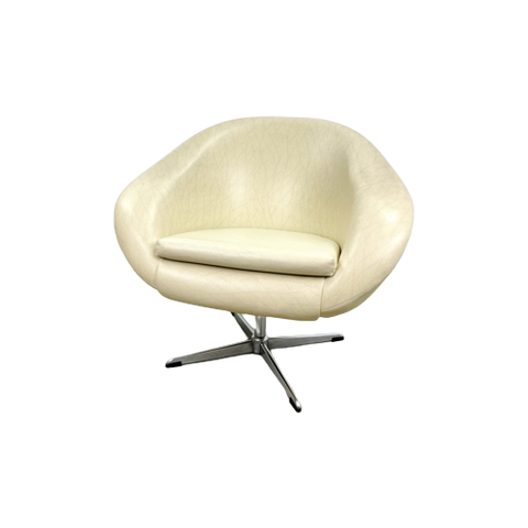 Beige Space-Age Fauteuil