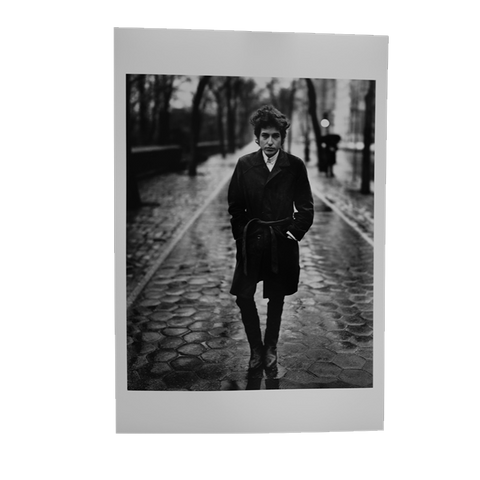 Bob Dylan In Central Park  |  Photo By Richard Avedon