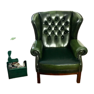 Chesterfield Fauteuil Groen