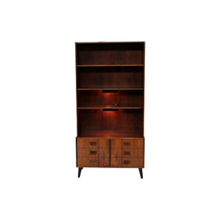 Chique Deens Design Jaren 60 Buffetkast Rosewood, Ladekast | Vintage Kast