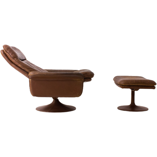 De Sede Ds-50 Lounge Chair With Ottoman