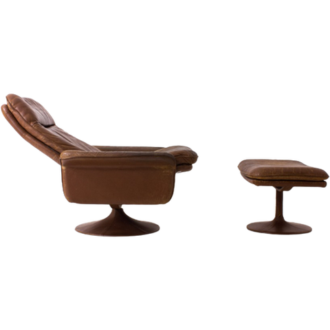 De Sede Ds-50 Lounge Chair With Ottoman