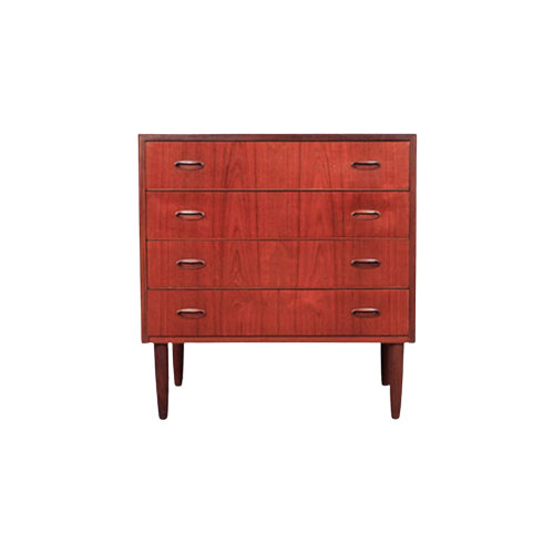 Deens Design Ladekast Teak, 1960'S | Commode