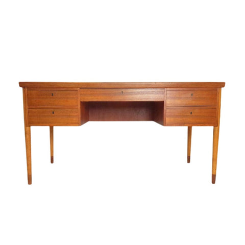 Deens Teak Bureau Jaren 50