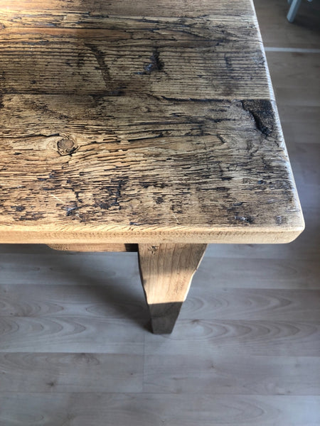 Robuuste Oud Grenen Eettafel Te Koop - RELIVING