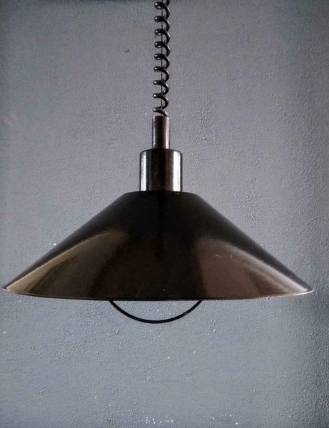 Vintage Pullout Metalen Hanglamp, Zwart - RELIVING