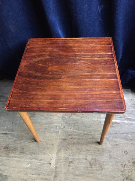 Retro Vintage Tafeltje Plantentafeltje Side Table Hout - RELIVING