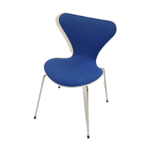 Fritz Hansen Serrie 7 Blauw Stoel Bureau Of Keukenstoel | Design