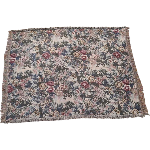 Gf80 Foulard Kleedje Picknickkleedje Antieke Rozen 170/128