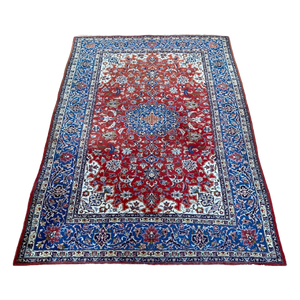 Handgeknoopt Tabriz Vloerkleed 155X231Cm Perzisch Tapijt