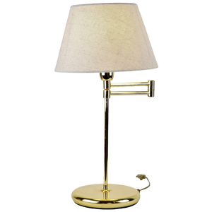 Hollywood Regency Zwenk Lamp Scharnierende Tafellamp 44Cm