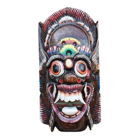 Houten Barong Masker ( 52 Cm.)