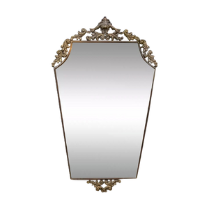 Italian Brass Mirror