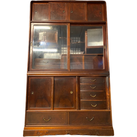 Japanese Antique Cha-Dansu Cupboard