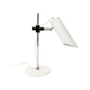 Jaren 80 Bureaulamp Met Wit Metalen Frame