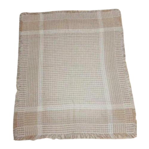 Kleed Foulard Tafelkleed Camel Bruin Beige 141/118