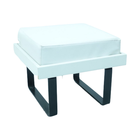 Loungebankje Modern Cupra Wit 55X55X45Cm