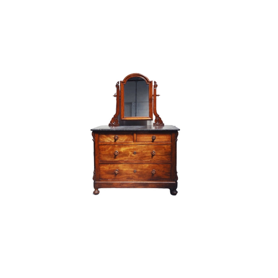 Mahonie Commode / Toiletmeubel / Ladenkast