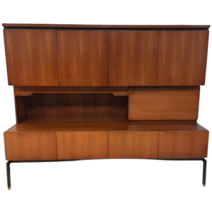 Mid-Century Teak Highboard