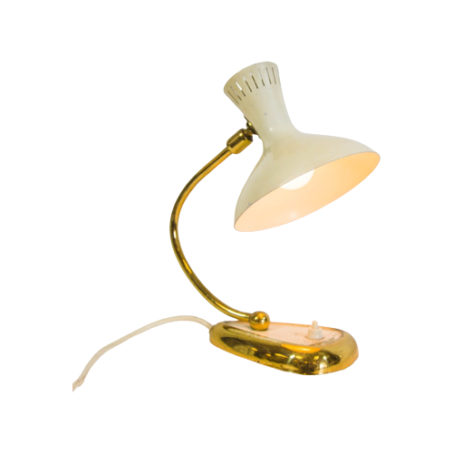 Midcentury Modern Table Lamp | Cosack Leuchten | Diabolo Shape | Vintage 50'S