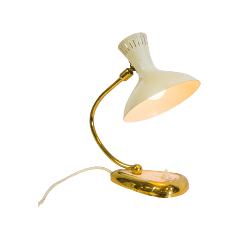 Midcentury Modern Table Lamp | Cosack Leuchten | Diabolo Shape | Vintage 50'S