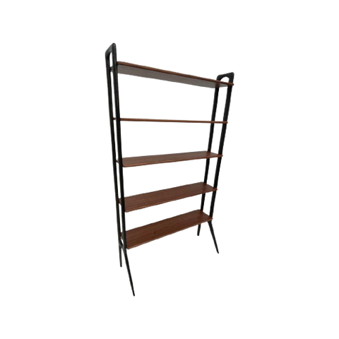 Midcentury Roomdivider | Free Standing Book Case | Kurt Østervig For Kp Møbler | Vintage 60'S | 4 Av