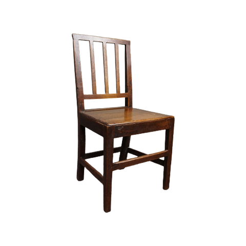 Prachtige Antieke Engelse Begin 19E Eeuw Side Chair, Stoel