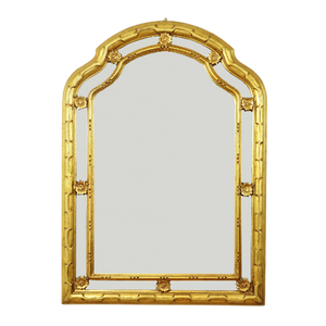 Prachtige Grote Barok Gouden Spiegel Hollywood Regency 97X70Cm