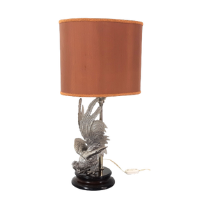 Qk17 – Hollywood Regency Style – Rooster Table Lamp