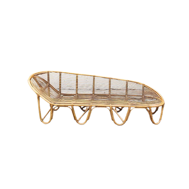 Rotan Chaise Longue Van Rohé Noordwolde