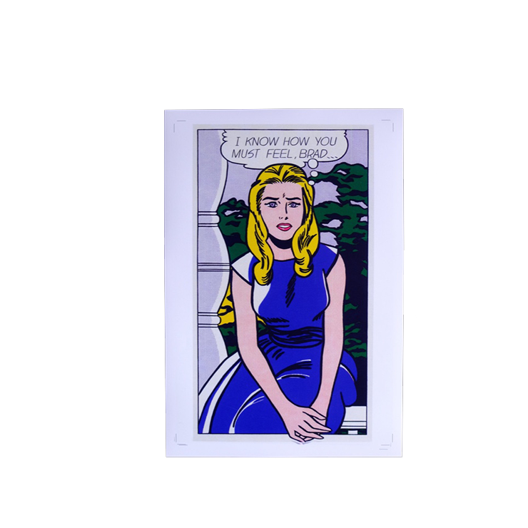 Roy Lichtenstein | 'I Know How You Must Feel, Brad.....'