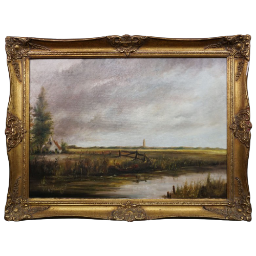 Schilderij Stilleven Landschap