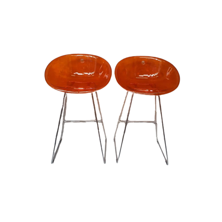 *Set 2 Predrali Retro Barkrukken Gliss 902 Bar Stools