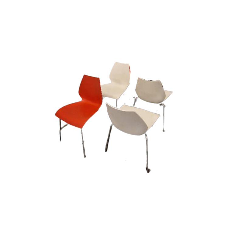 Set (8) Chair Maui By Vico Magistretti For Kartell