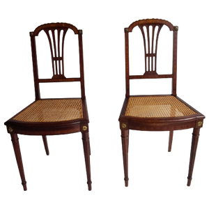 Set Van 2 Franse Louis Xvi Stoelen Prijs/Set