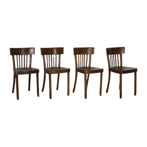 Set Van 4 Franse Stoelen