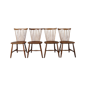 Set Van 4 Pastoe, Yngve Ekstrom Eetkamerstoelen, Model Sh41