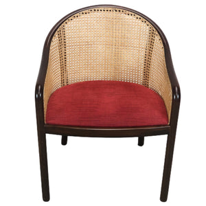 Set Van 4 Rotan Eettafelstoelen