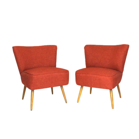 Set Van Twee Cocktail Fauteuils