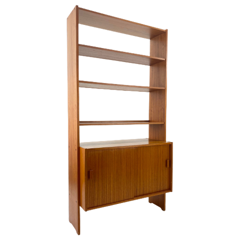 Teak Wandkast / Boekenkast