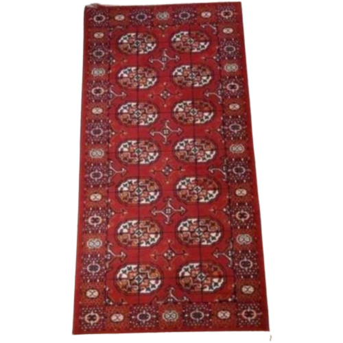 Tl06 Perzisch Kleedje Tapijtje Rood Beige Zwart Bruin 159/80